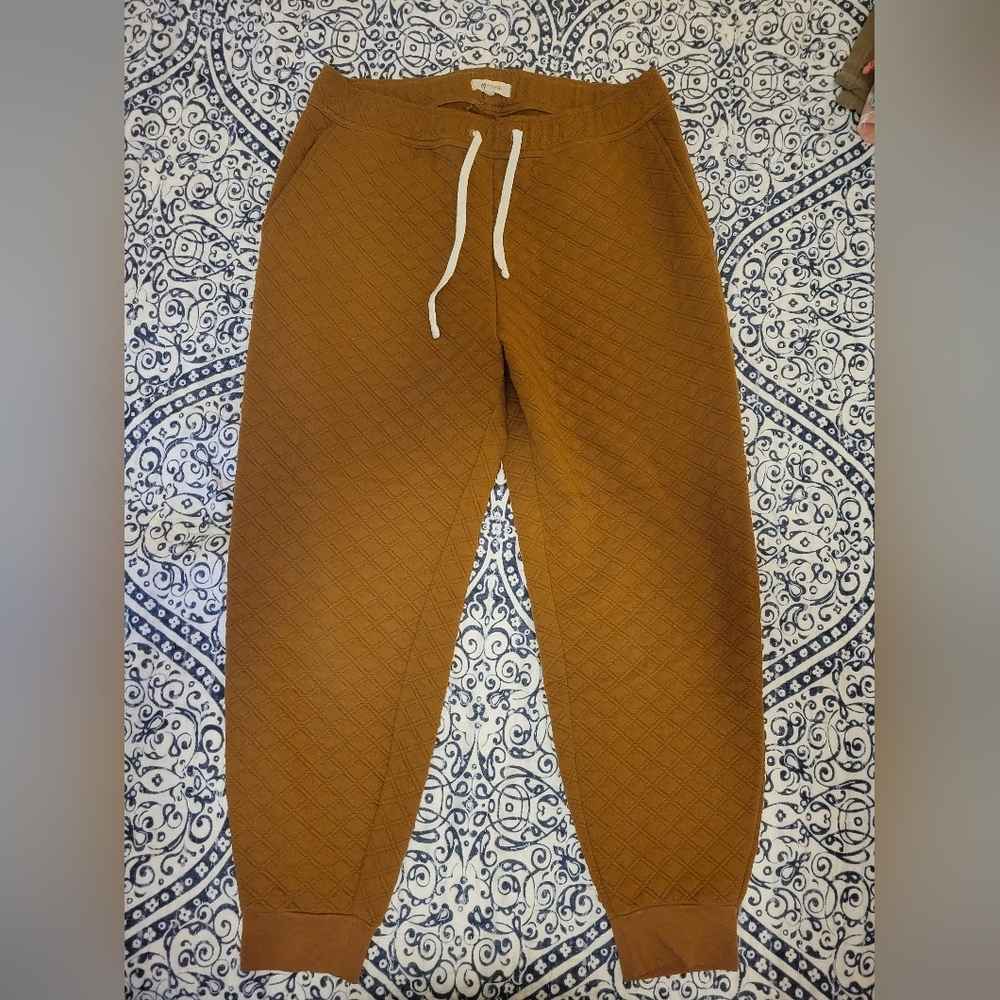 Madewell Tan Joggers